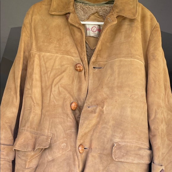 1970s Mens vintage suede jacket with a "Mr. Chips” label - Picture 5 of 7